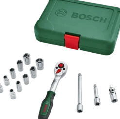 Bosch DIY Hylsnyckelsats 1/4 14 Delar