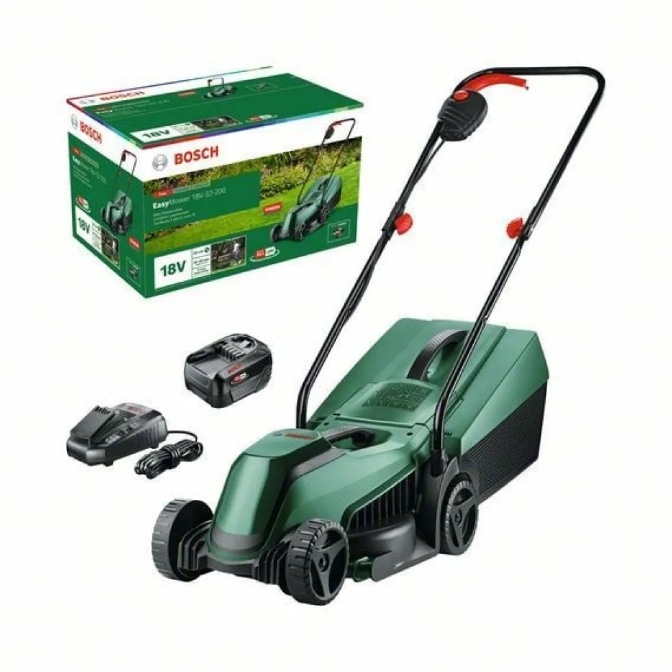 Bosch Gräsklippare Easymover 18V-32 med 1x4Ah batteri & laddare