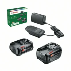 Bosch Startsats 18V med 2x2Ah batterier och laddare AL 18V-20