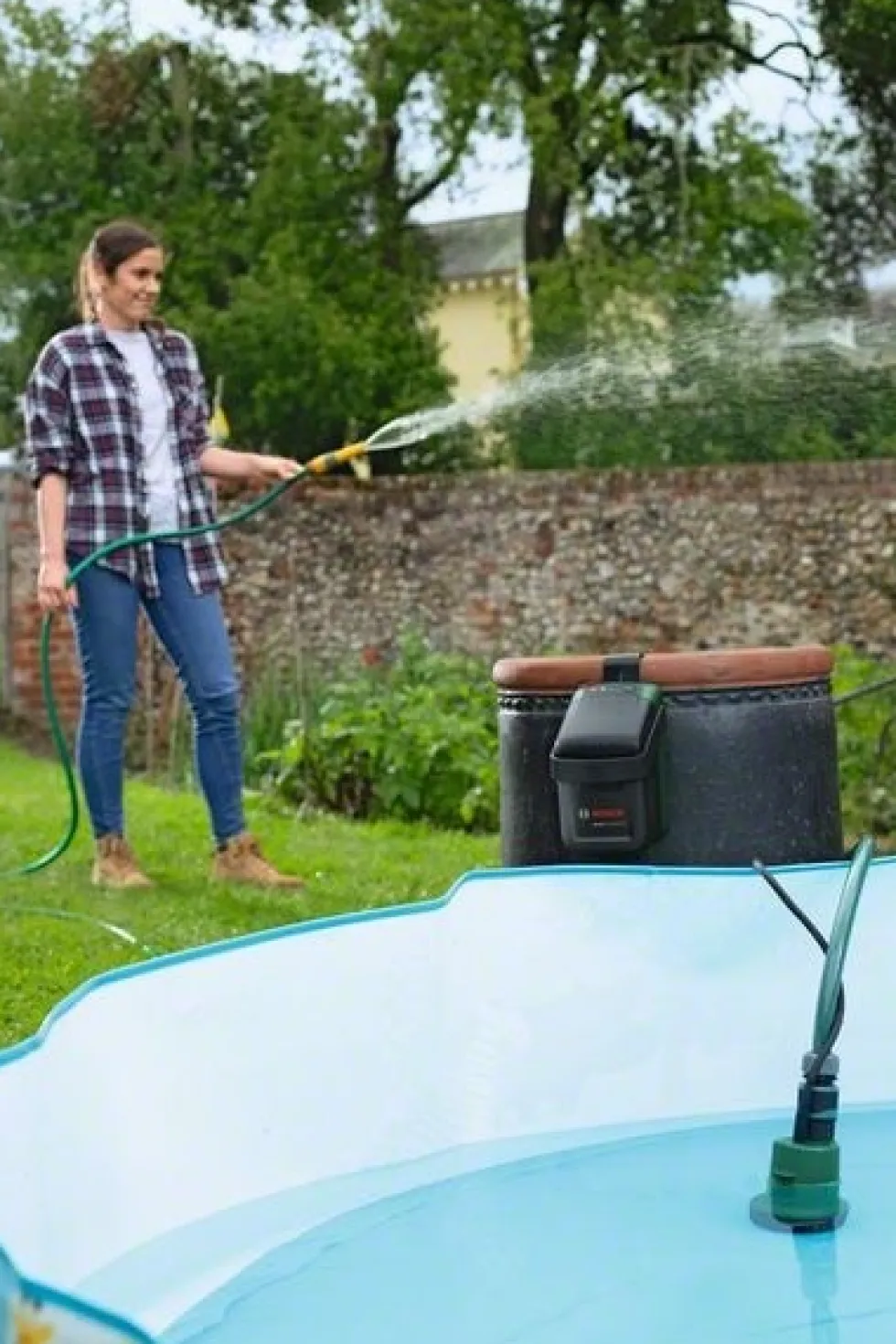 Bosch Trädgårdspump Gardenpump 18V utan batteri & laddare