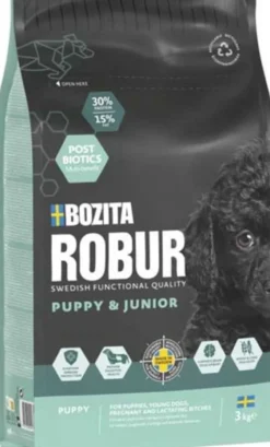 Bozita Robur Puppy & Junior 3kg