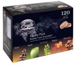 Bradley Briketter - 5 blandade smaker 120st