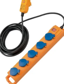 Brennenstuhl Grenuttag 5-vägs 5m kabel H07RN-F3G1,5 IP54