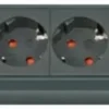 Brennenstuhl Grenuttag 6 -vägs med USB 3m kabel H05VV-F3G1,5