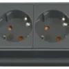 Brennenstuhl Grenuttag 6-vägs 3m kabel H05VV-F3G1,5 IP20