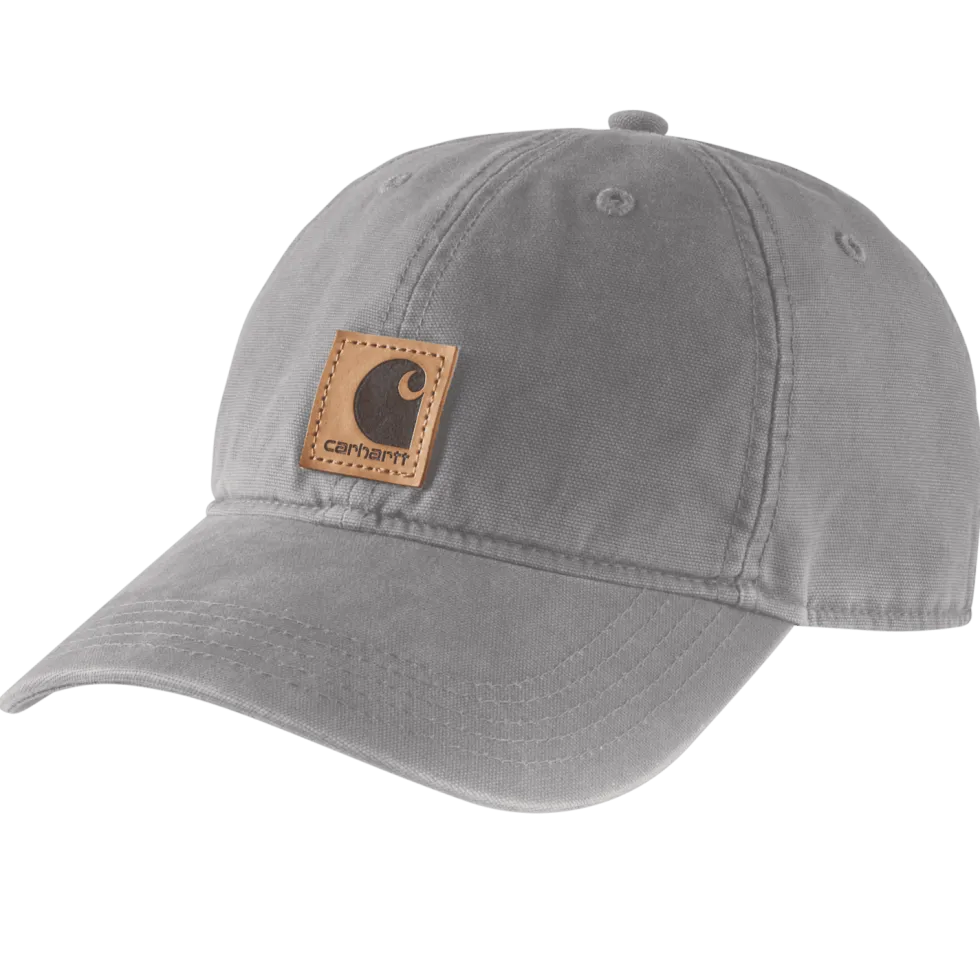 Carhartt Canvas Keps Herr Asphalt