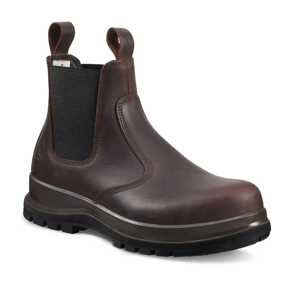 Carhartt Carter Chelsea Boot med stålhätta Herr Dark Brown