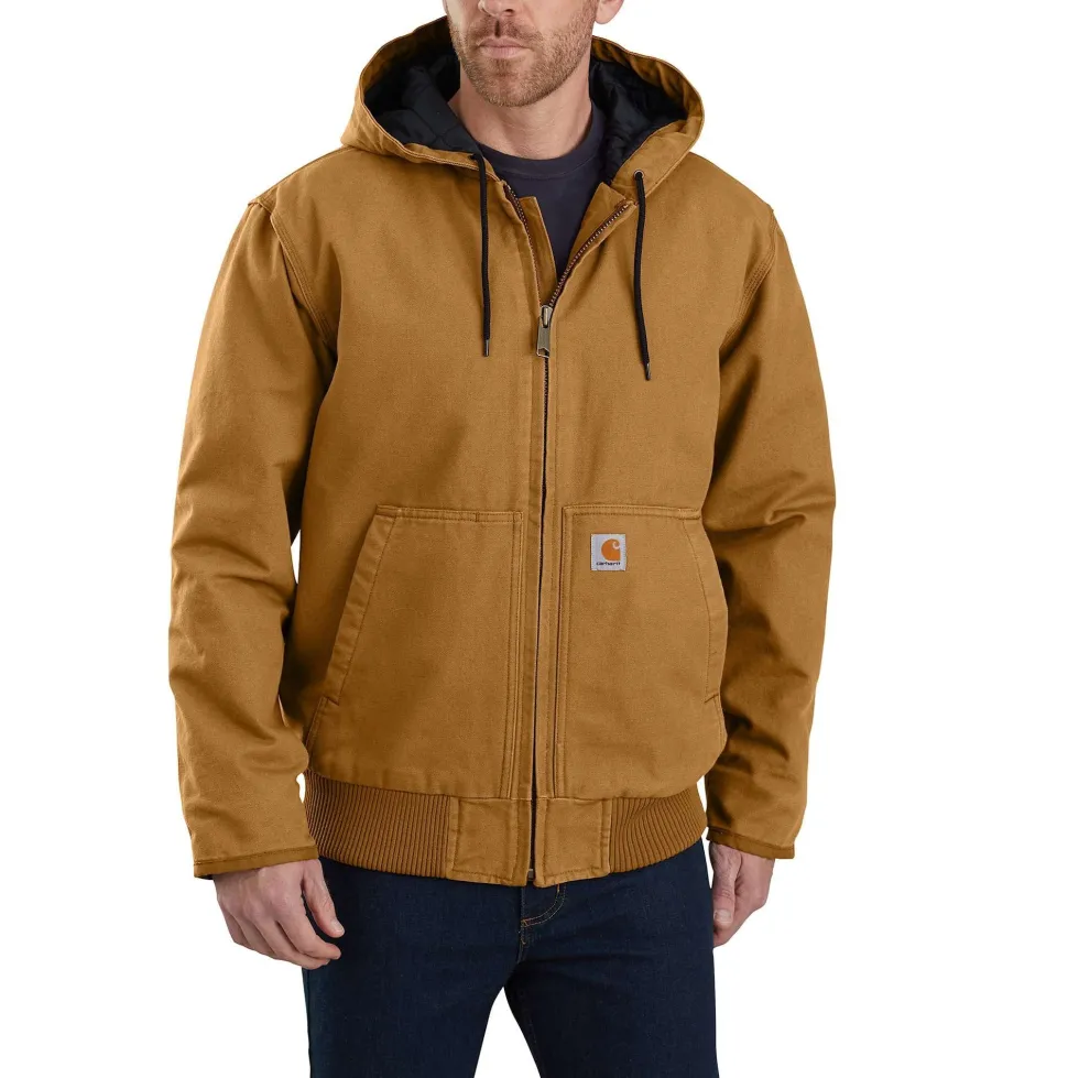 Carhartt Duck Active Jacka Herr Carhartt® Brown