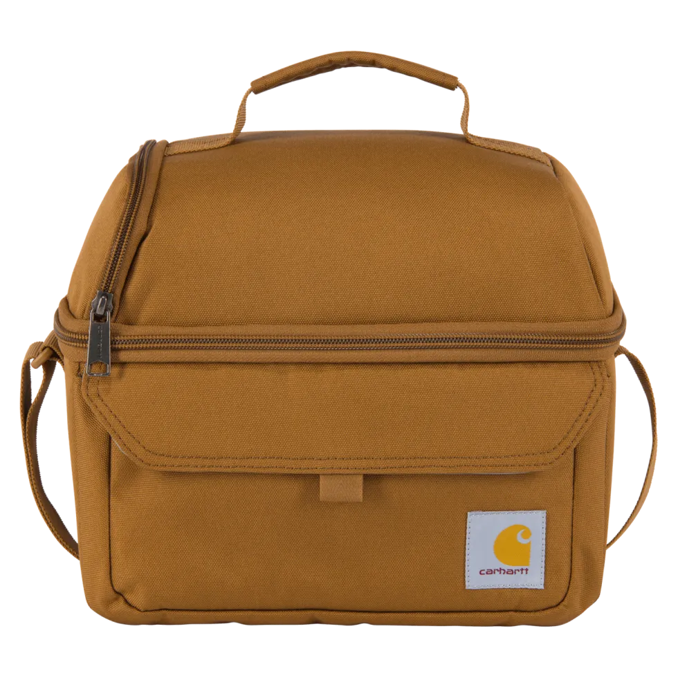 Carhartt Insulated 12 Can Two Compartment Lunch Kylväska Carhartt Brown