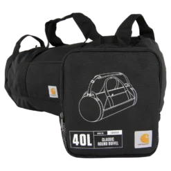 Carhartt 40L Classic Round Duffel Black