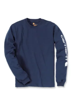 Carhartt Långärmad T-Shirt Herr Navy