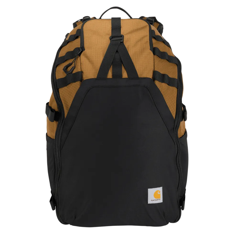 Carhartt 45L Nylon Internal Frame Hiking Ryggsäck Carhartt Brown