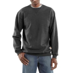Carhartt Midweight Crewneck Sweatshirt Herr Carbon Heather