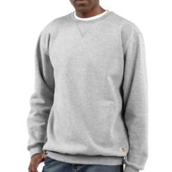 Carhartt Midweight Crewneck Sweatshirt Herr Heather Grey