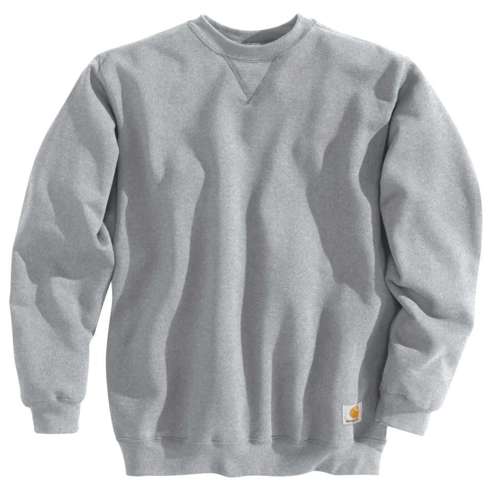 Carhartt Midweight Crewneck Sweatshirt Herr Heather Grey