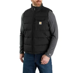 Carhartt Midweight Fodrad Väst Herr Black