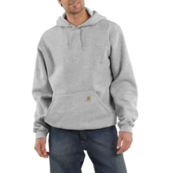 Carhartt Midweight Hoodie Herr Heather Grey