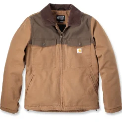 Carhartt Montana duck insulated Jacka, Herr, Carhartt brown/coffee