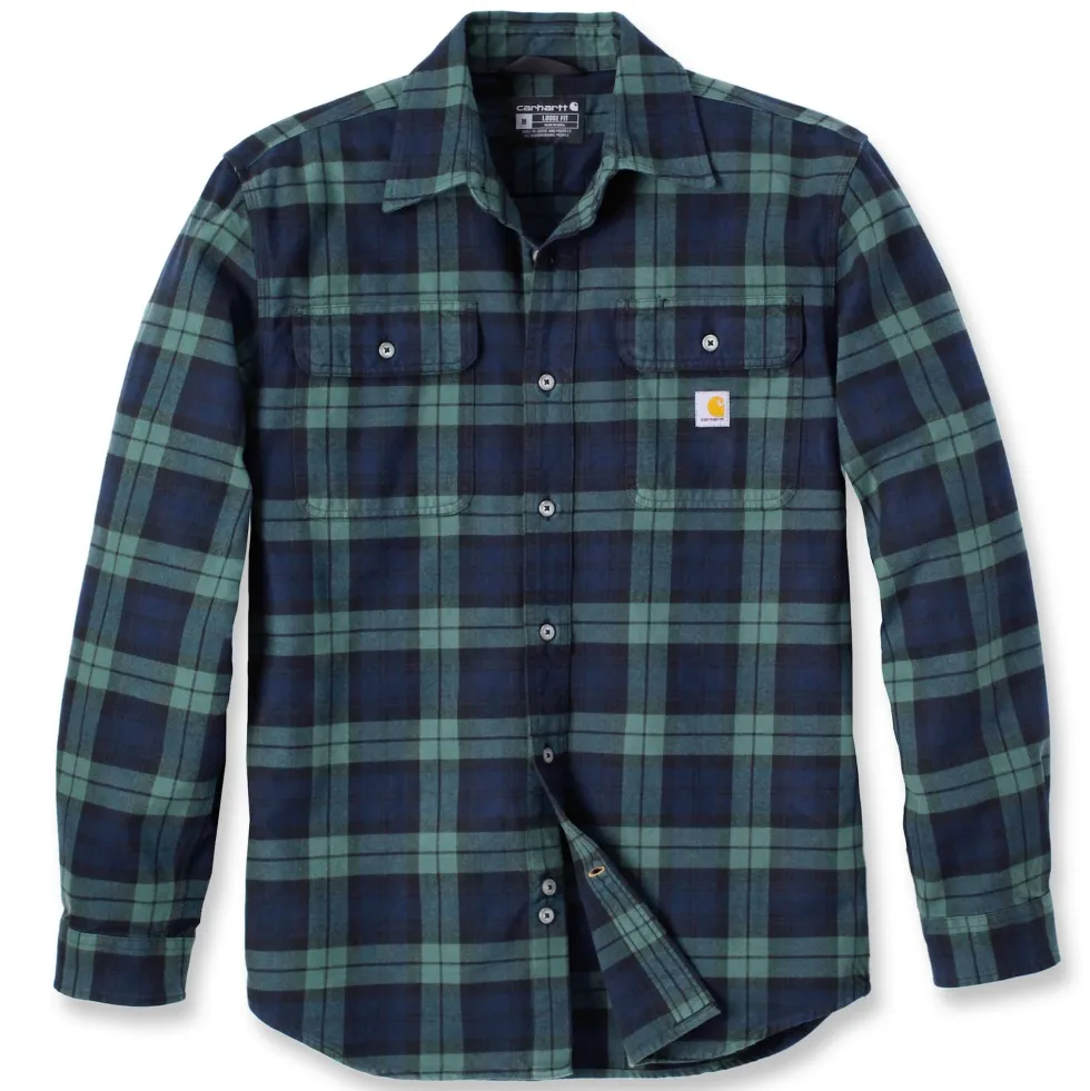 Carhartt plaid Flannelskjorta, Herr, Frosted balsam