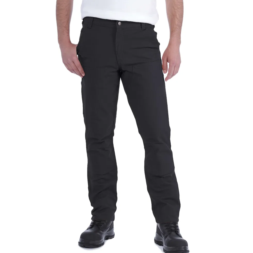 Carhartt Stretch Duck Double Front Byxor Herr Black