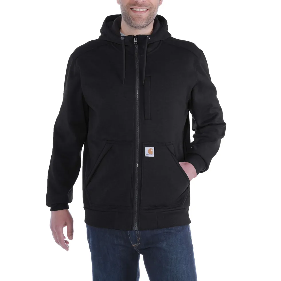 Carhartt Wind Fighter Hoodie med dragkedja Herr Black
