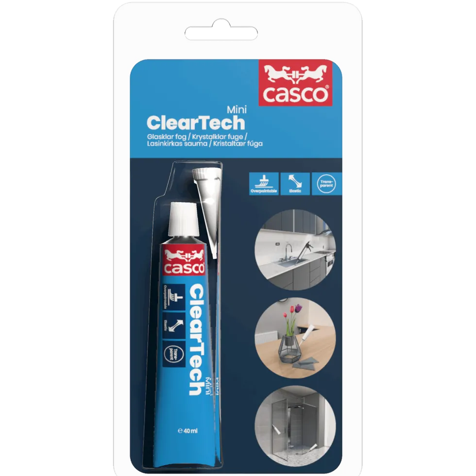 Casco Fogmassa ClearTech Mini Transparent 40 ml