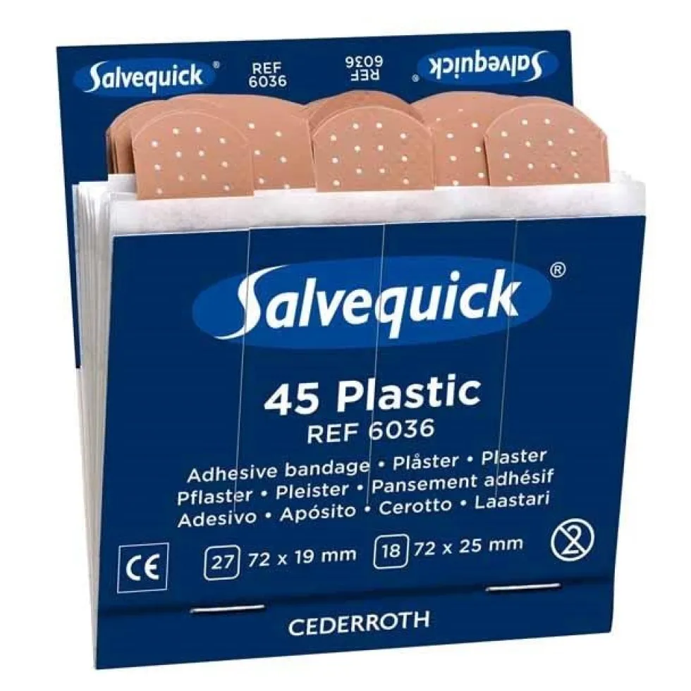 Cederroth Plastplåster Plast Refill 6036 Salvequick