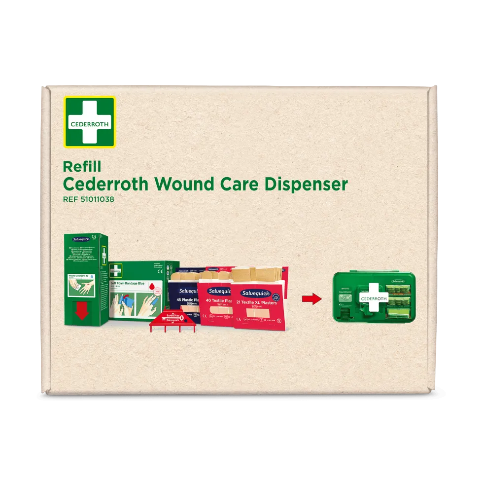 Cederroth Refillpaket för Wound Care Dispenser 51011038