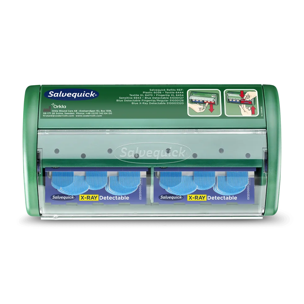 Cederroth Salvequick X-Ray Detectable Plåsterautomat 510003295