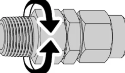 Cejn Svivelkoppling adapter 8 x 12mm R 1/4"