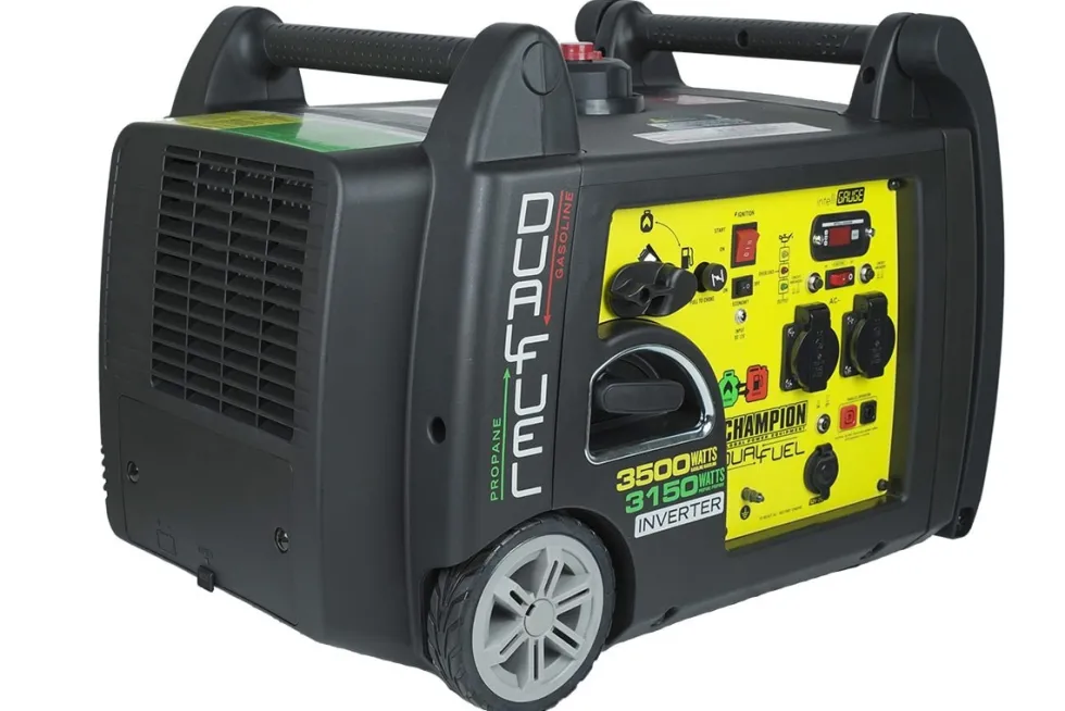 Champion 3500W Inverterelverk Bensin/Gas