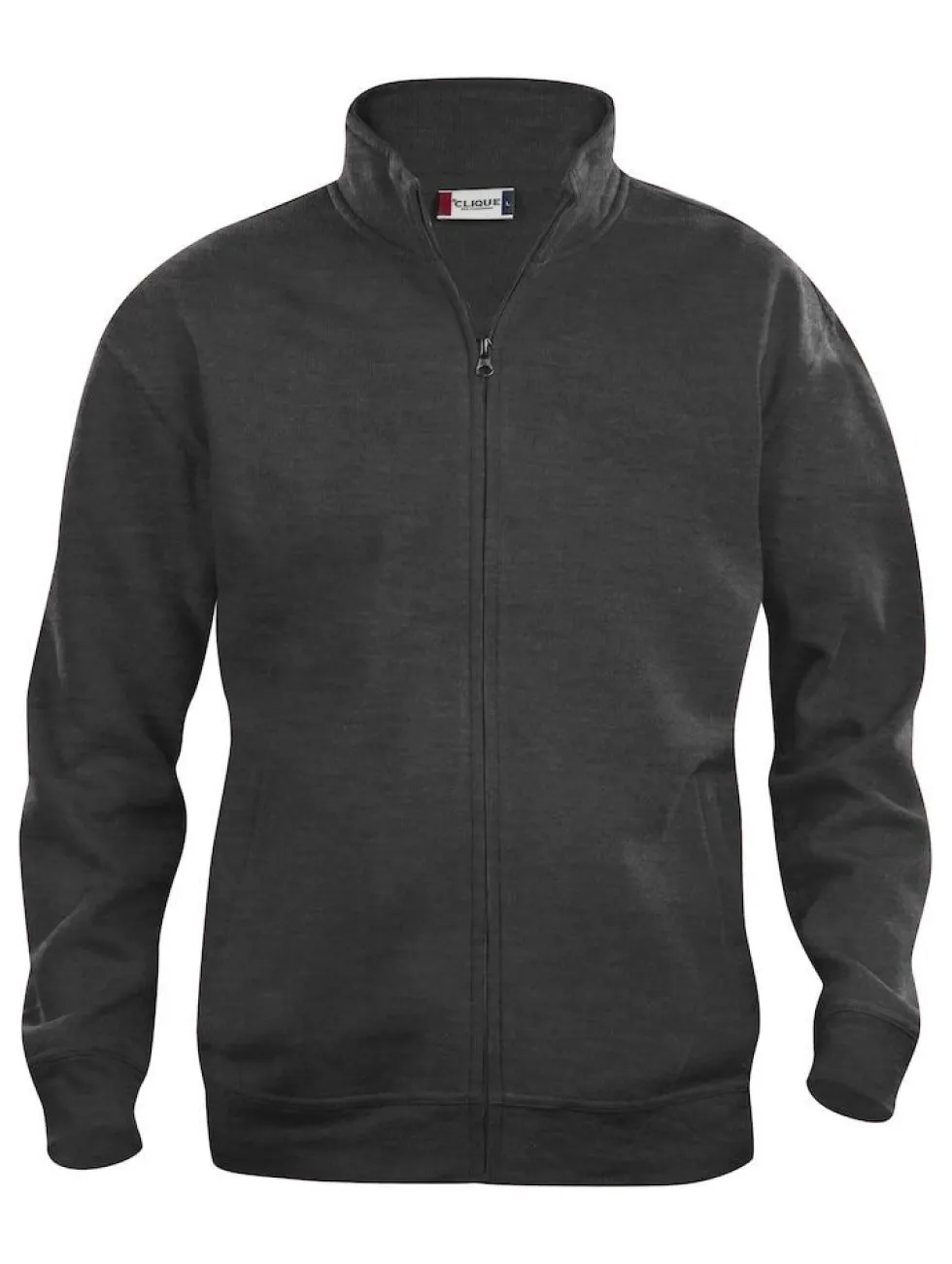 Clique Basic Cardigan Herr Antracit Melerad