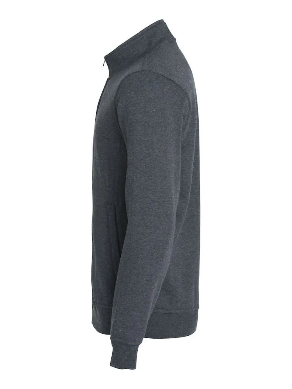 Clique Basic Cardigan Herr Antracit Melerad