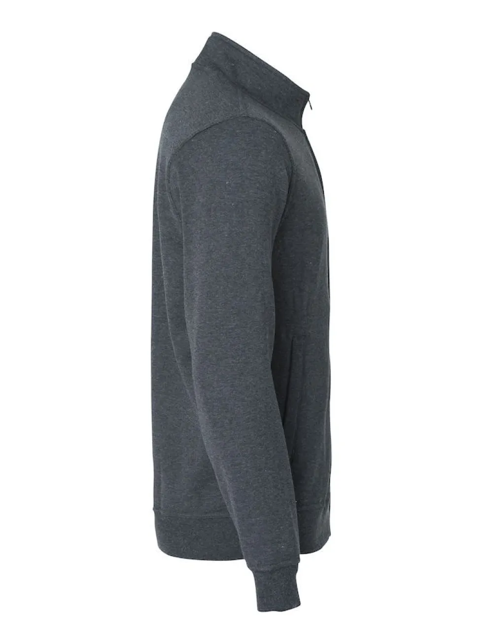 Clique Basic Cardigan Herr Antracit Melerad