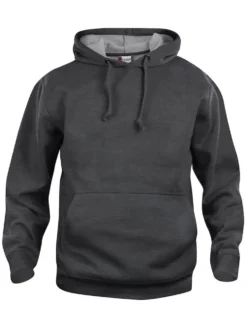 Clique Basic Hoody Antracitmelerad
