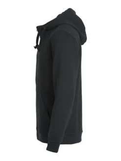 Clique Basic Hoody Fullzip Herr Svart