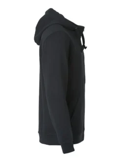 Clique Basic Hoody Fullzip Herr Svart