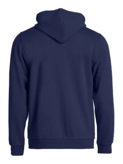 Clique Basic Hoody Fullzip Herr Mörk Marin