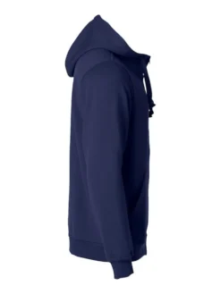 Clique Basic Hoody Fullzip Herr Mörk Marin