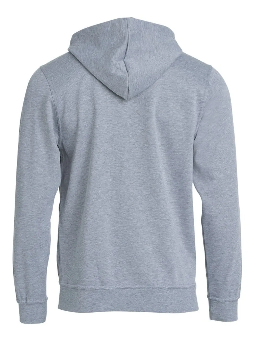 Clique Basic Hoody Gråmelerad
