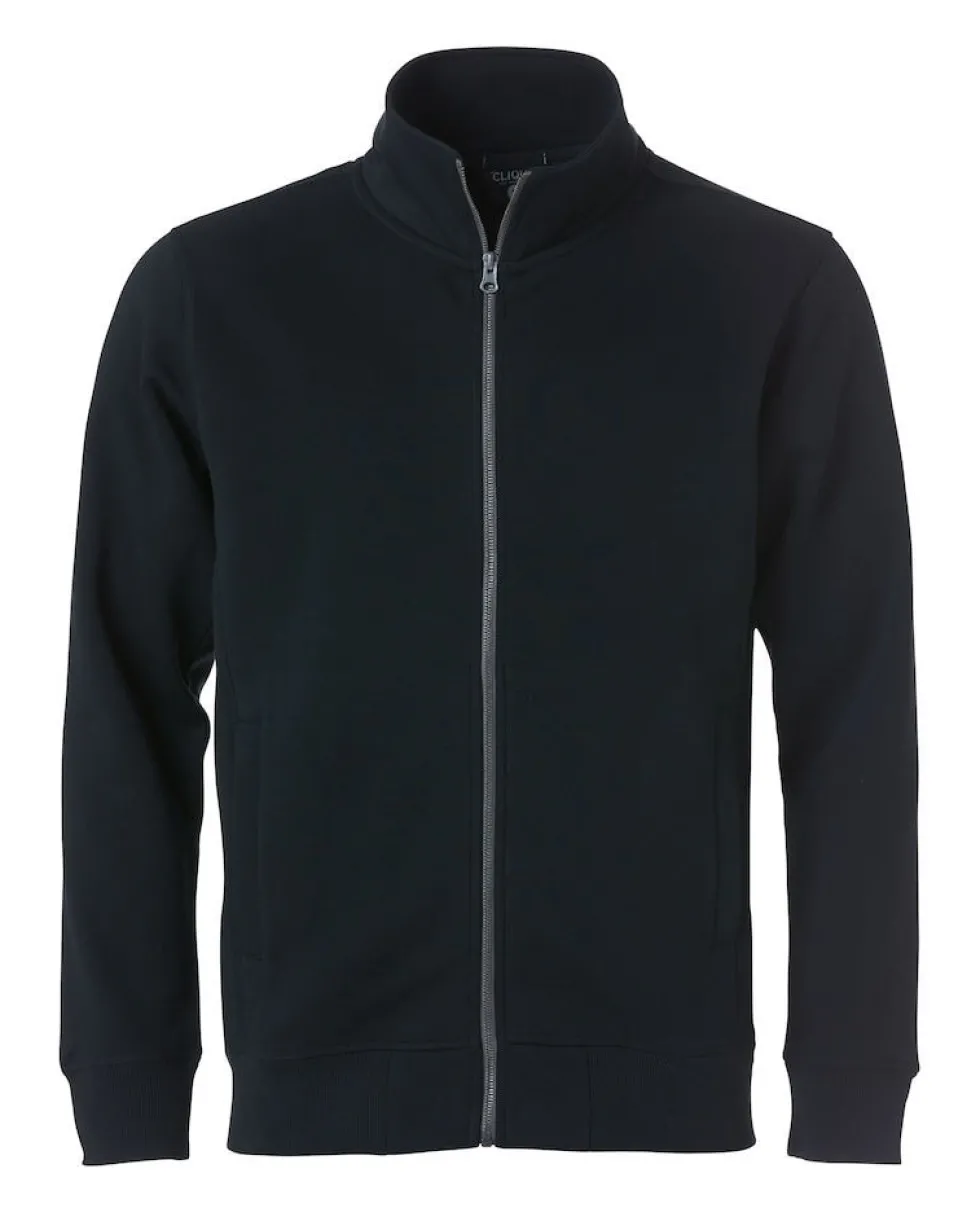Clique Classic Cardigan Herr Svart