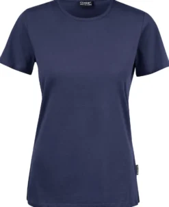 Clique T-shirt Dam Marinblå