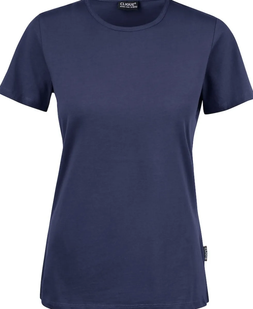 Clique T-shirt Dam Marinblå