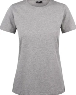 Clique T-shirt Dam 5-pack Grå Melange