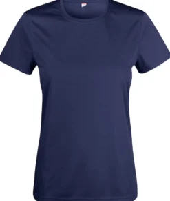Clique T-shirt funktion dam marin