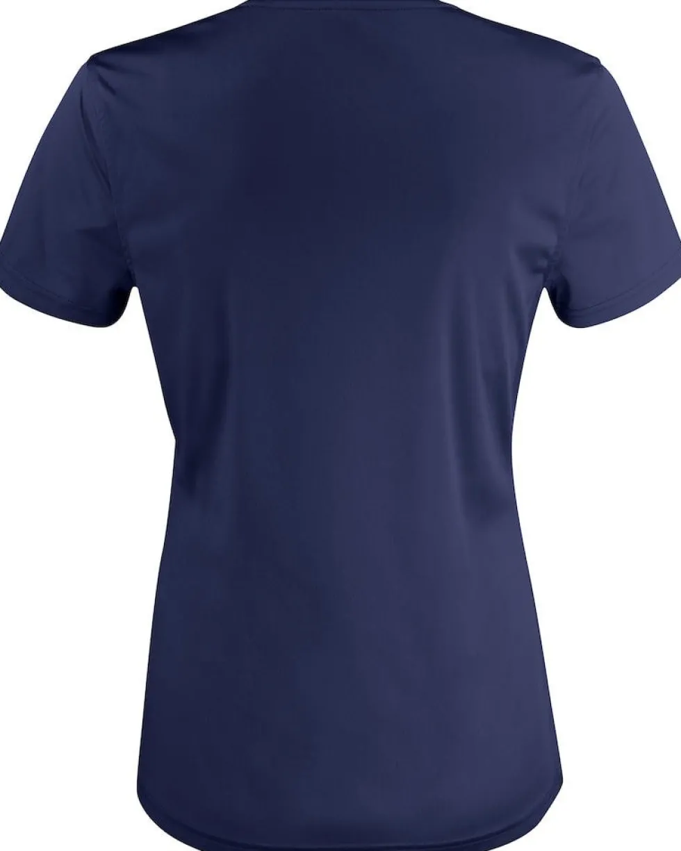 Clique T-shirt funktion dam marin
