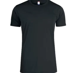 Clique T-shirt Funktionströja Herr Svart