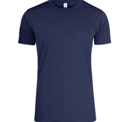 Clique T-shirt Funktionströja Herr Marinblå
