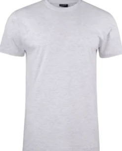 Clique T-shirt Herr 5-pack Ash Melange