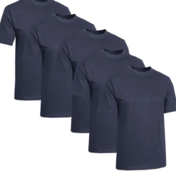Clique T-shirt Herr 5-pack Marinblå